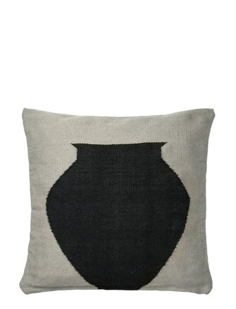 Delphine Cushion Cover Grey Broste Copenhagen