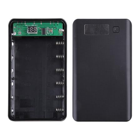 6x18650 power kotelon case matkapuhelimen laturi akkupidikkeen latauslaatikko Shell A6 LCD-näytölle