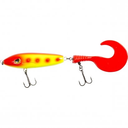 Fladen Maxximus Predator Tail-or XL 80 gram Yellow & Red