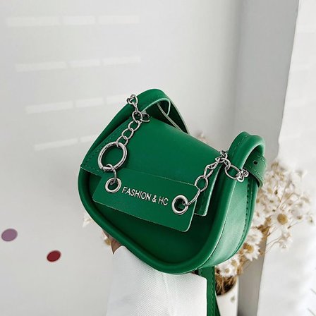 Mini Crossbody Bag Enkel skulderveske GRØNN