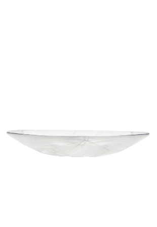 Kosta Boda Serveringsfat Contrast Uppläggningsfat & Vit Ø38