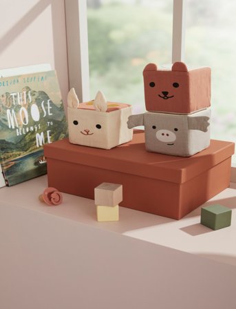 Kid's Concept Play Cubes Textile Edvin - Multi/patterned - ONE SIZE