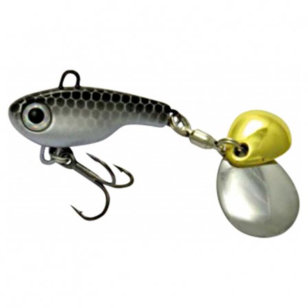 Trendex Rotation Jig, Double Spoon - Black/Silver/Hexagon