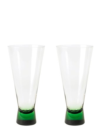 Broste Copenhagen Konus Cocktail Glass - Green - 25 CL