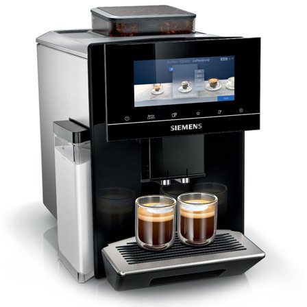 Siemens EQ900 helautomatisk kaffemaskine 2,3 liter - Rustfrit stål, sort | KitchenOne