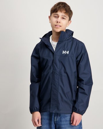 Helly Hansen JR VANCOUVER RAIN JACKET Bleu Vêtements de pluie Garçon - Kids Brand Store
