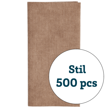 Serviett Stil Kakao 48x48cm