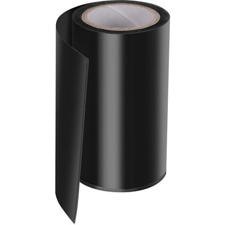 Sort Vandtæt Tape (10cm x 150cm) til Reparation af Pool og Rør (Nødreparationstape/Selvklæbende Forseglingstape til Undervandsforsegling)