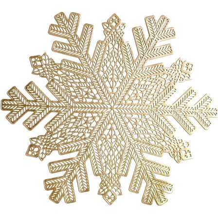 6 stk vinyl metall spisebrikke hullet ut design, hus