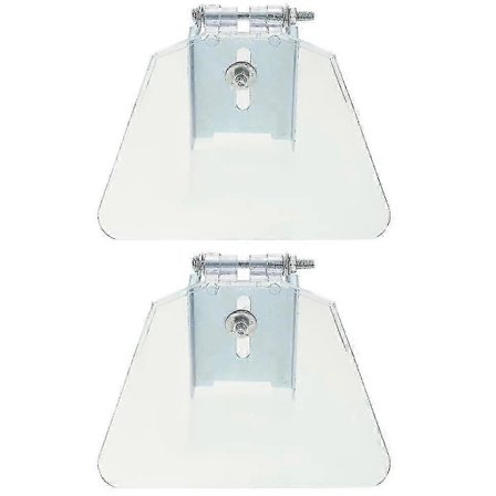 2 stk. Bænkslibemaskinebeskyttelse Udskiftning Bænkslibemaskine Øjenbeskyttelse Slibemaskinetilbehør Skruer Inkluderet