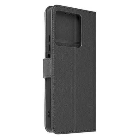Fodral för Xiaomi Redmi Note 13 5G Flip Wallet Support Video Black Svart