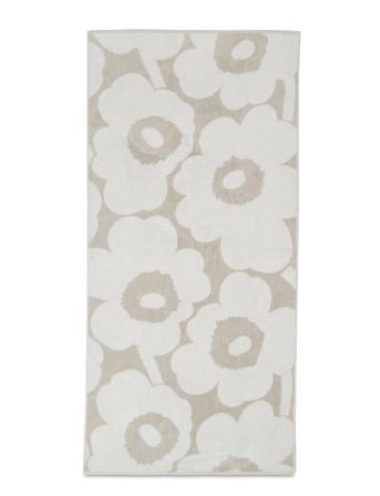 Unikko Bath Towel Home Bathroom Textiles Towels & Bath Towels Beige Marimekko Home