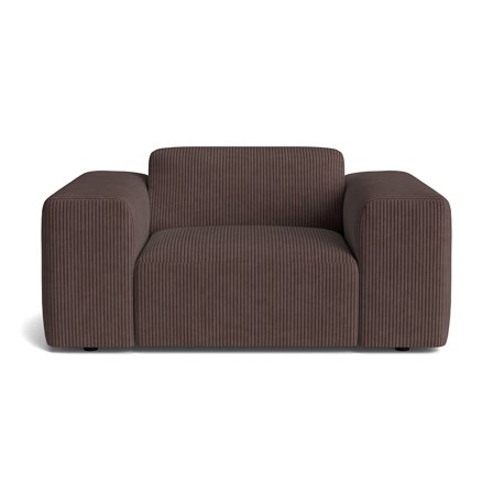 Soma lænestol - Lincoln Brun - 161x101x75 - Lænestol