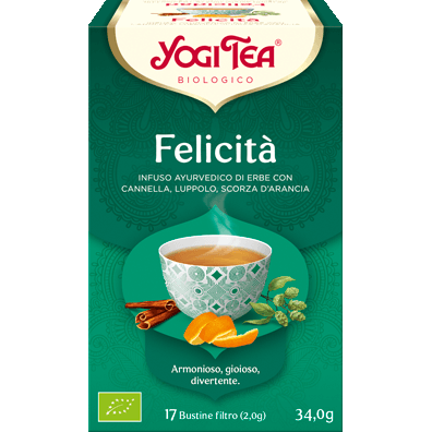 Yogi Tea Felicita' Infuso 17 Bustine