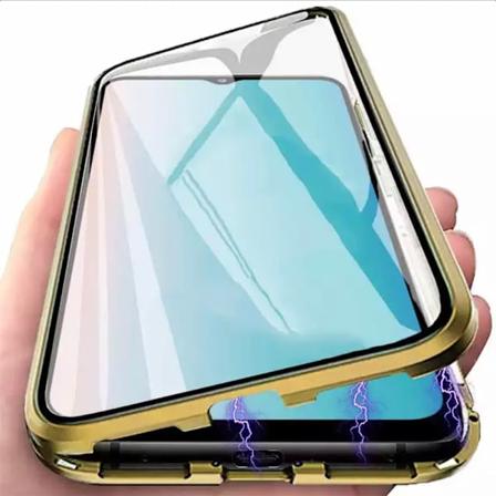 Samsung Galaxy A15 4G/5G - Magnetiskt Dubbelsidigt Skal Guld