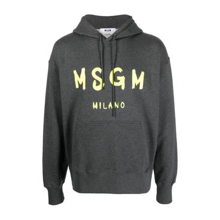 Msgm Hoodies grå, Herr, Herr, Storlek: L