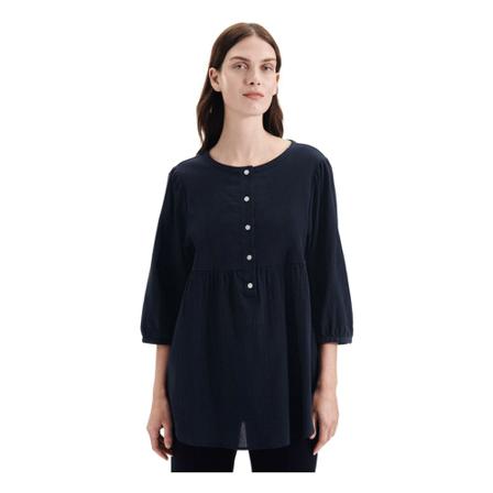 Seidensticker Slip Over Blouse Regular fit , Blauw , Dames , Maat: S