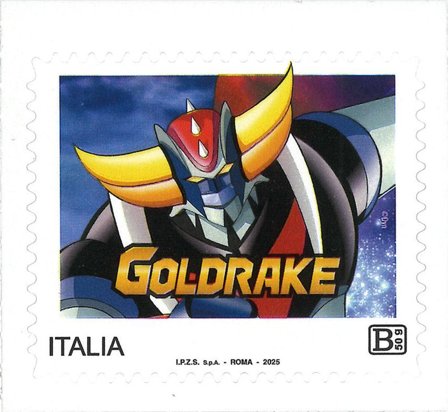 Italien - 50 års jubilæum for Goldrake - Postfrisk Frimærke