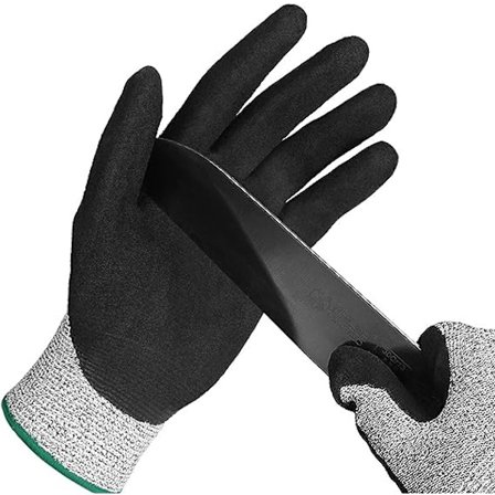 Anti-Cut Handske, Østers Handske Niveau 5 Beskyttelse Rustfrit Ståltrådsnet Egnet Til Østers Arbejdshandsker