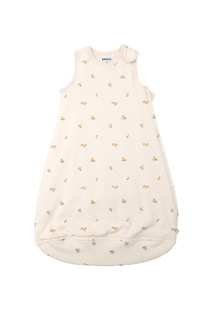 RIKIKI Vadderad sovpåse BON Sovplagg Gul 50/56