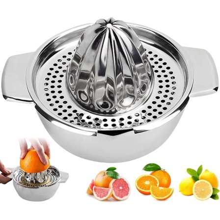 Manuel Citruspresser, Rustfri Citronpresser, Nem at Rengøre