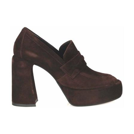 Elena Iachi Heeled Schoenen , Bruin , Dames , Maat: 40 EU