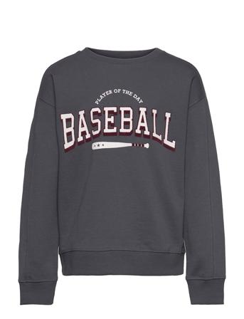 Mvp Sweatshirt Trøje Grå Mango