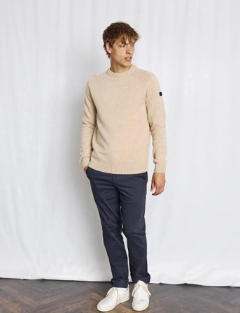 Bruun & Stengade Bs Baldor Regular Fit Knitwear - Beige - L
