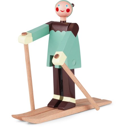 Kay bojesen Skidåkaren Boje | Inredning > Prydnader & Dekorationer > Träfigur | Bagaren och Kocken