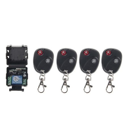 Dc 12v 10a 433mhz Wireless Rf Relay Remote Control Switch Receiver Tra