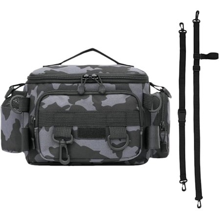 Fiskeredskapsveske, vanntett oppbevaring med skillevegger