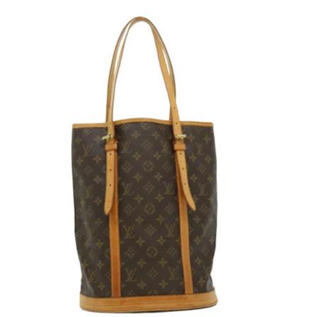 Louis Vuitton Vintage, Pre-owned Canvas louis-vuitton-bags Bruin, Dames, Maat:ONE Size