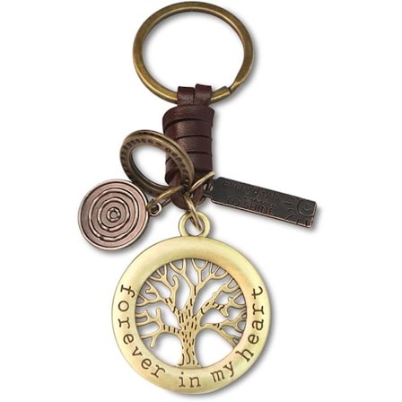 Rolig Djur Nyckelring Gåvor Kvinnor & Män Läder 3D Nyckelring Flicka & Pojke Hem Bil Dörrnycklar Hållare Present