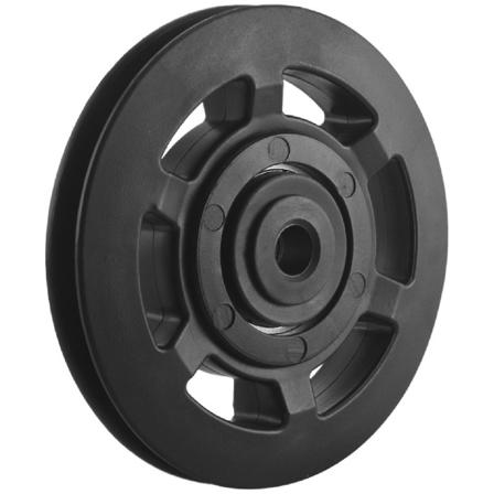 4 stk. 95 mm universell lagerremskivehjul kabel fitnessutstyr tilbehør treningsstudio utstyr del slitesterkt verktøy med lang levetid (FMY)