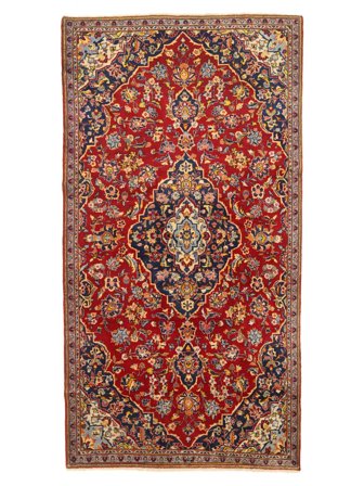 130X243 Tapis D'orient Kashan (Laine, )