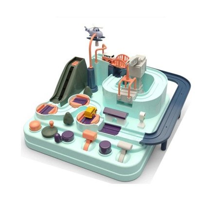 Racing Rail Bil Model Racing Pædagogisk Legetøj Børn Bane Bil Eventyr