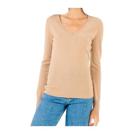 Absolut Cashmere V-neck Strik inbo, Dame Striktrøjer