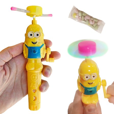 Minions Snurrleksak med Godis