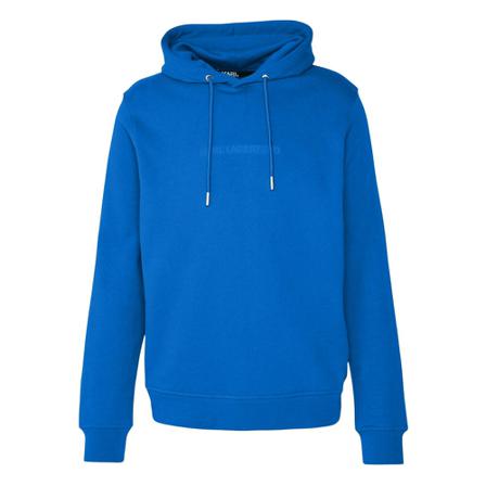 Karl Lagerfeld, Hooded Sweatshirt Blauw, Heren, Maat:L