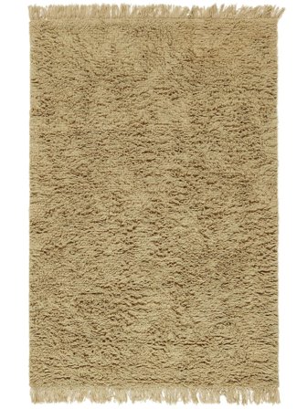 Hallinge 140X200 Small Olive Green Wool Rug
