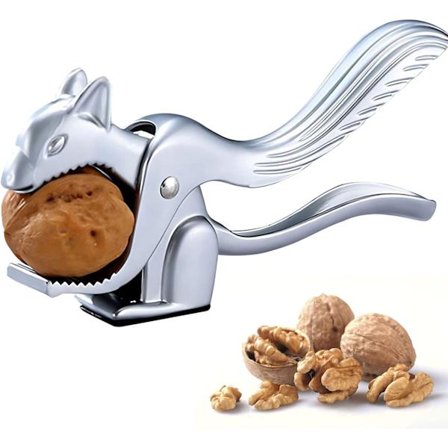 Metal Nøddeknækker, Egern Nøddeknækker Egernformet Udseende