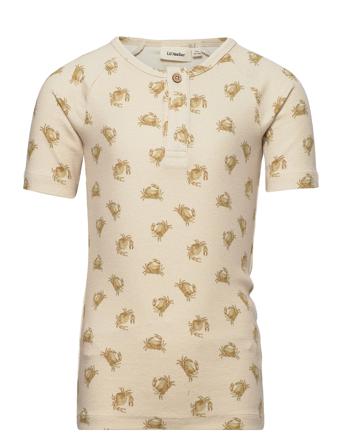 Nmmgeo Ss Slim Top Ju2 Lil Patterned Lil'Atelier