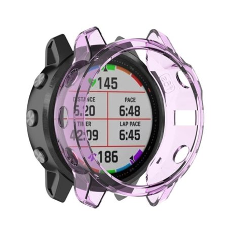 För Garmin Fenix ​​6s TPU Half Coverage Smart Watch Protevtice- case