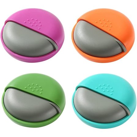 Ugentlig Pilleæske, 7 Dages Rund Pilleæske Pilleboks Vi, ZQKLA