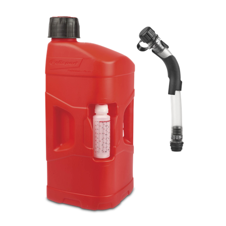 Prooctane 20L Bensindunk med standardlock + 250 ml Mixer + Påfyllningsslang