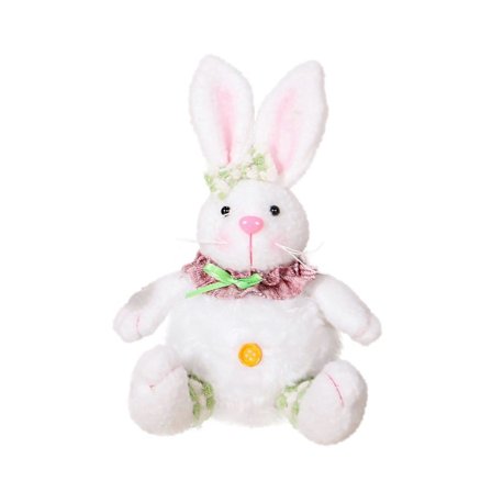 Unik Påskhare Docka Kaniner Dekorationer Kaninstatyer Unik Figur Plysch Kaniner Leksak Lägg Till Festivalstämning[D]