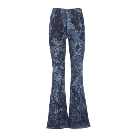 Mother, Flared Jeans Zwart, Dames, Maat:W28