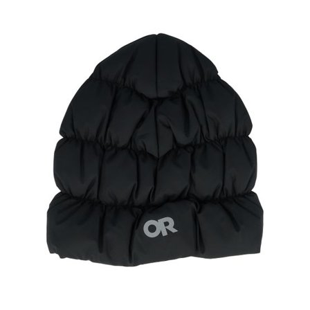 Outdoor Research - Svart traditionalbeanie Beanie - Coldfront Down Solid Black Beanie @ Hatstore