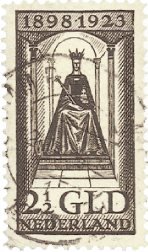 Holland 1923 - NVPH 130 - Stemplet