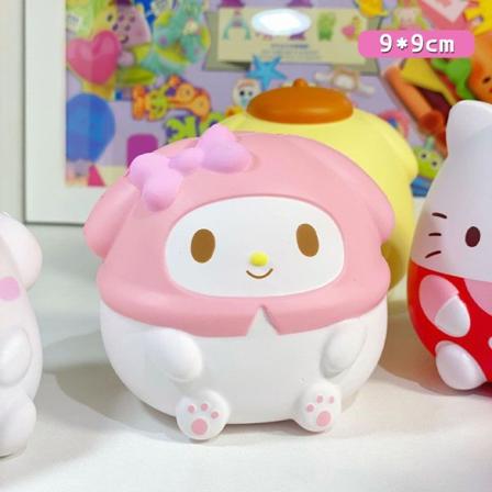 e Melody Decompression Sanrio Kuromi Cinnamoroll Squishy Toy- Perfet A8
